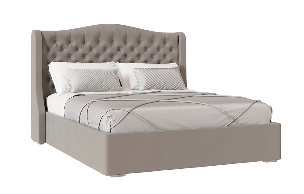 Двуспальные кровати - изображение №2 "Кровать Орнелла"  на www.Angstrem-mebel.ru