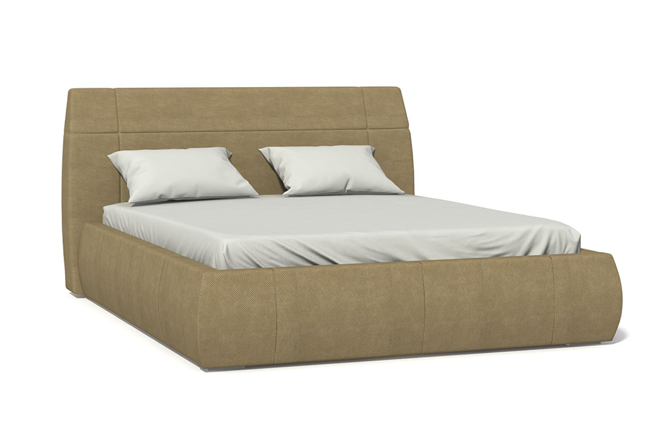 Двуспальные кровати - изображение №2 "Кровать мягкая Анри"  на www.Angstrem-mebel.ru