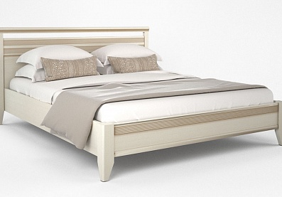 Кровать без подъемного механизма 140х200 см Адажио, валенсия, классический стиль, стиль Классический, гарантия До 10 лет